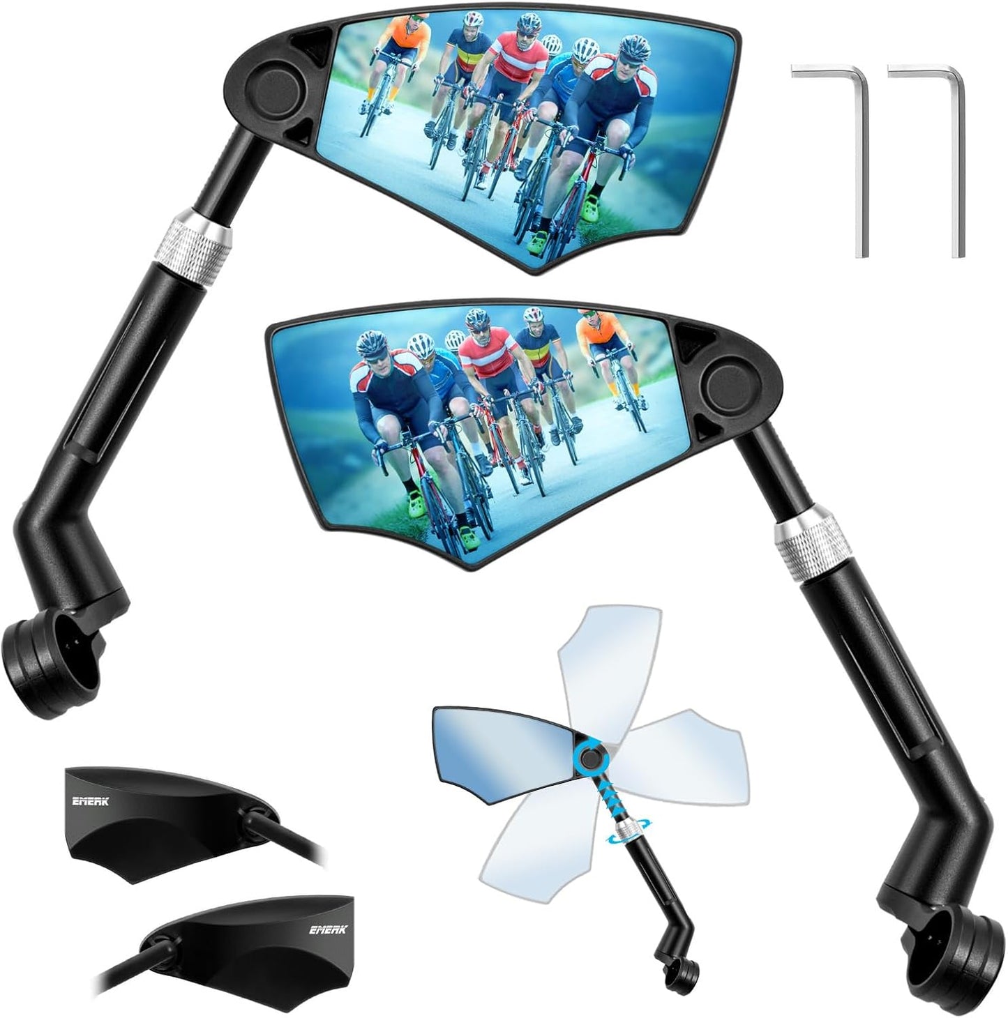 Handlebar Bike Mirror - Howling Moto