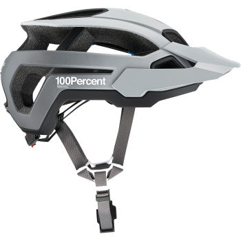 Gray 100% Altec bicycle helmet with Fidlock buckle, CPSC and CE certified, in XS/S size, by Bill's Exhausts.