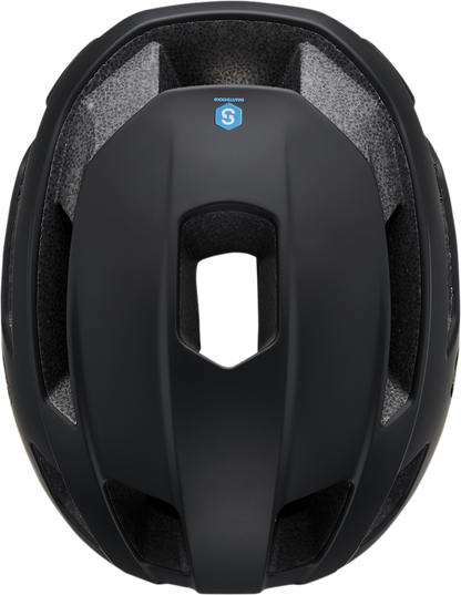 Black 100% Altis Gravel bicycle helmet in L/XL size, featuring a sleek design and adjustable straps for safety and comfort.