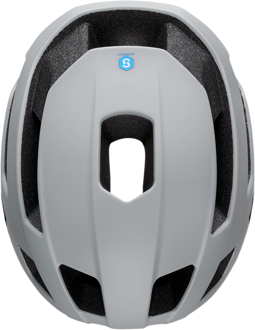 Gray 100% Altis gravel bicycle helmet in XS/S size, featuring aerodynamic design and adjustable straps for safety and comfort.
