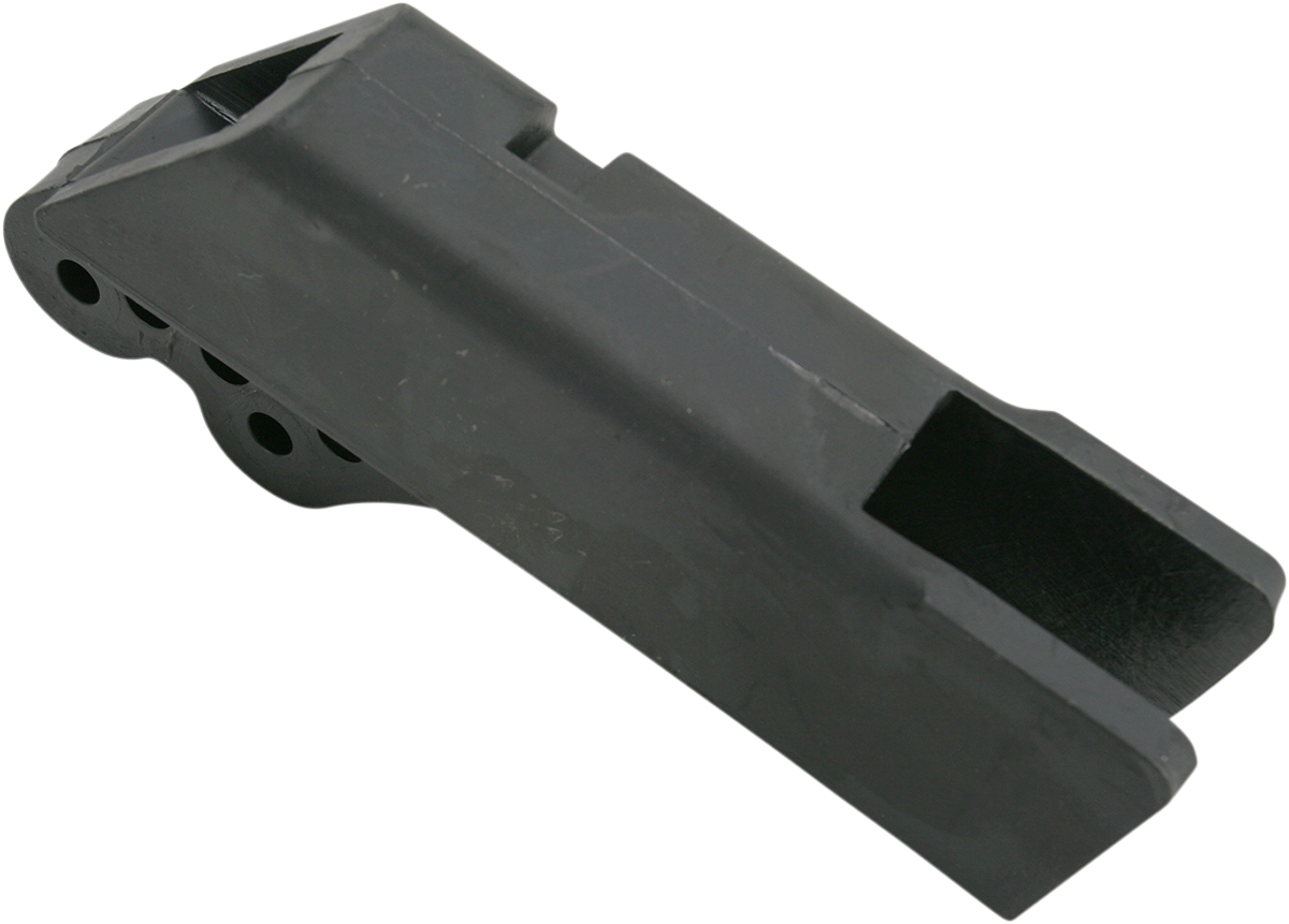 Black ACERBIS chain guide for Honda motorcycles, designed to protect and support the drive chain.