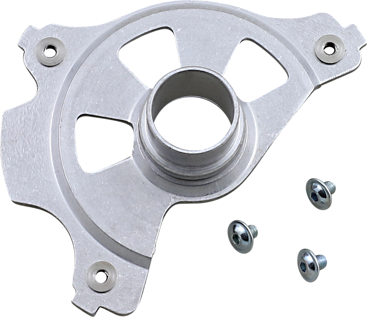 Acerbis disc cover mount kit for KTM motorcycles, unfinished body part, shown on a white background, compatible with various KTM models.