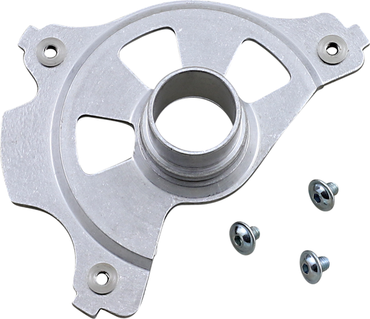 Acerbis disc cover mount kit for KTM motorcycles, unfinished body part, shown on a white background, compatible with various KTM models.