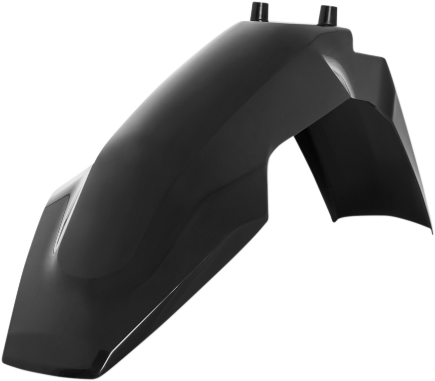 Acerbis black front fender motorcycle body part with sleek design, featuring the Acerbis logo and product code 2732000001.