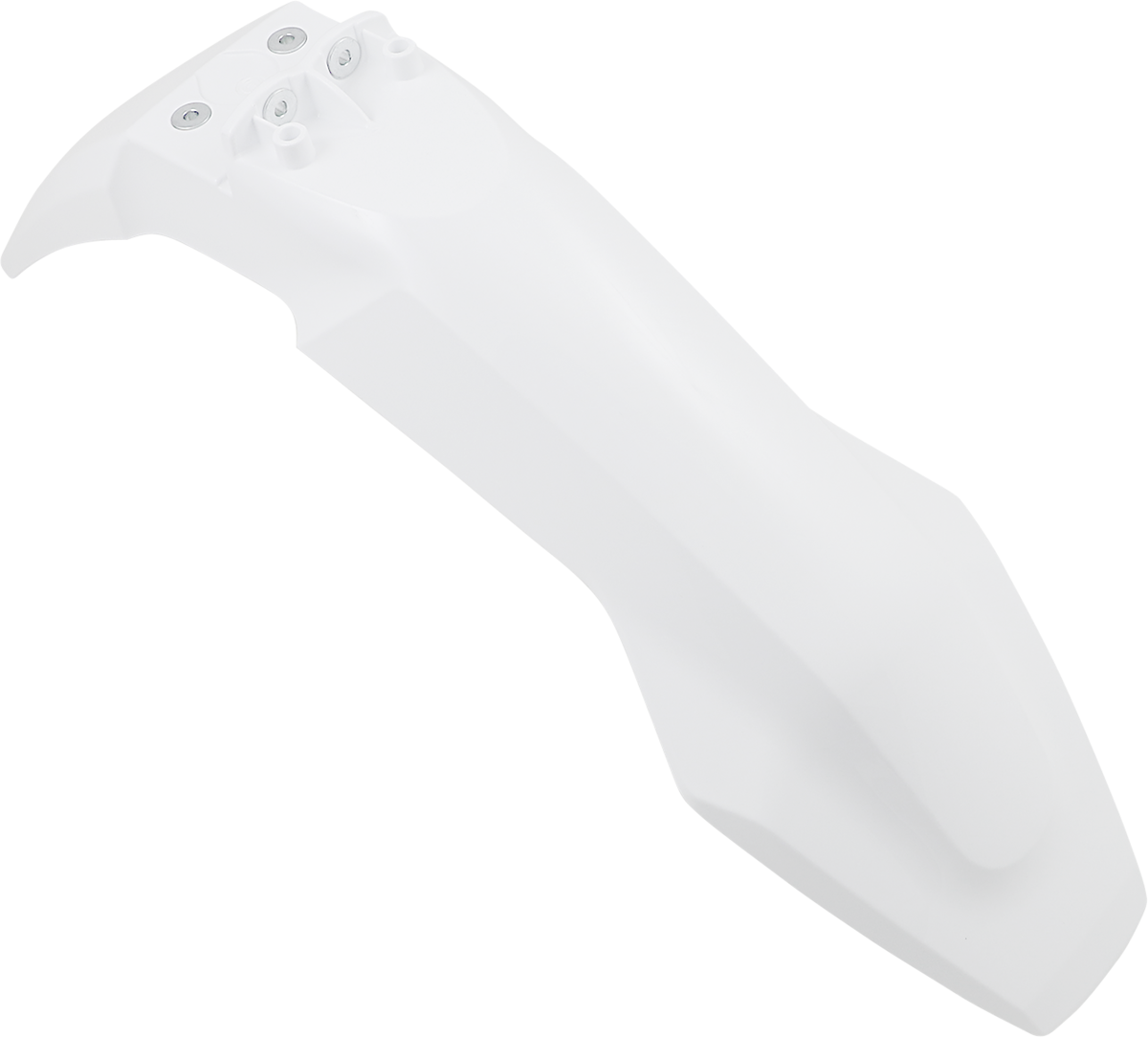 A white Acerbis front fender motorcycle body part with the product number 2462596811, designed for off-road bikes.