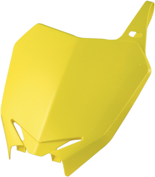 ACERBIS Front Number Plate - '02 RM Yellow 2042340231 - Howling Moto