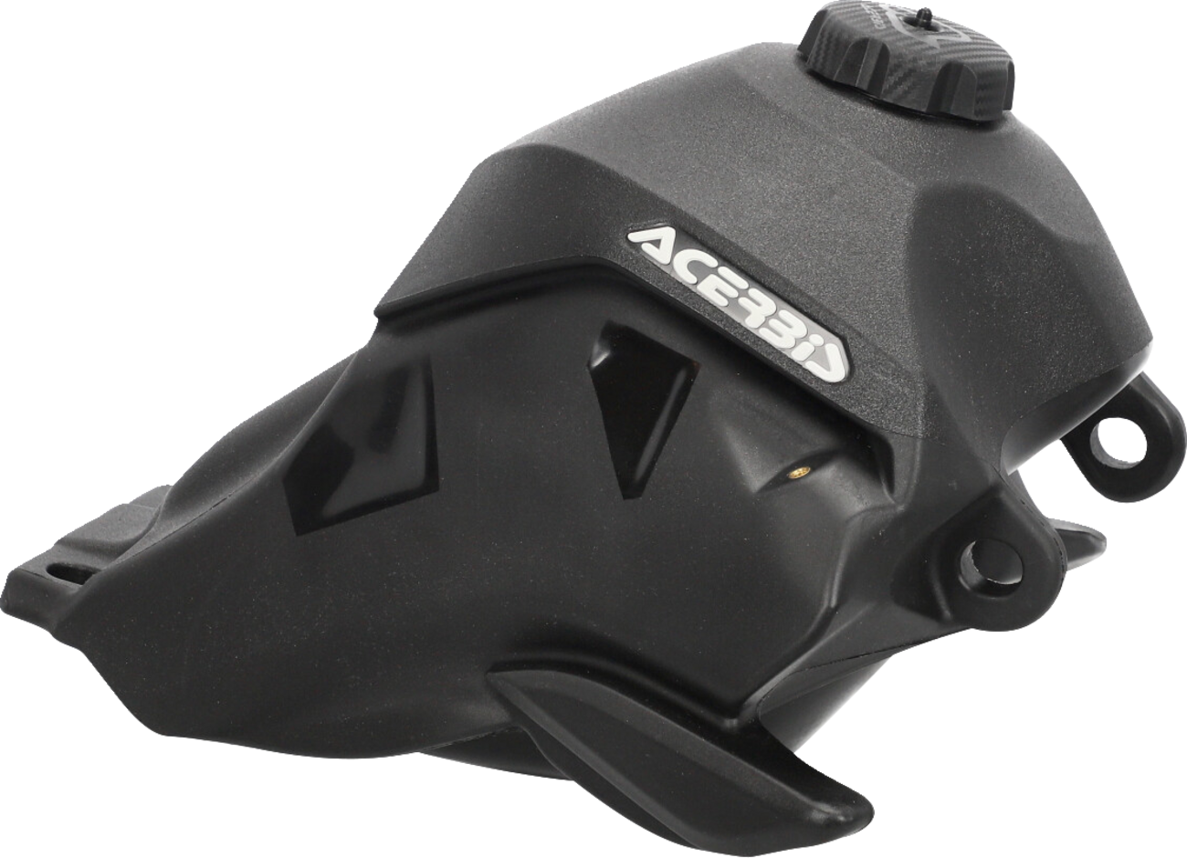 Black ACERBIS fuel tank for Honda CRF300L 2021-2022, shown as a sleek, body-mounted motorcycle fuel tank.