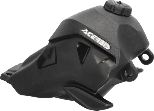 Black ACERBIS fuel tank for Honda CRF300L 2021-2022, shown as a sleek, body-mounted motorcycle fuel tank.