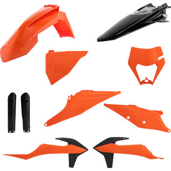 Acerbis full replacement body kit for 2023 OEM motorcycle, featuring sleek design and durable body panels.
