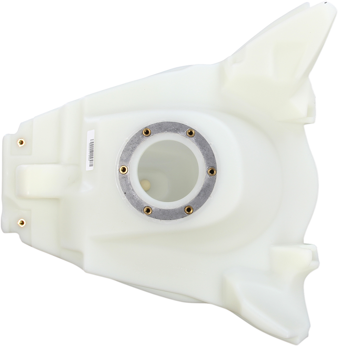 Acerbis natural gas tank for Honda motorcycles, 3.1-gallon capacity, shown with black body and mounting details.