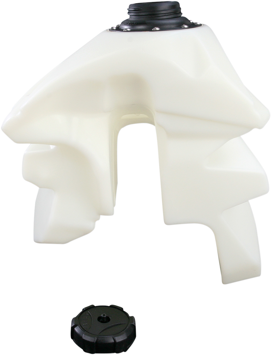 Acerbis natural gas tank for KTM 250/350 SX-F 2011-2012, 3-gallon capacity, shown from side view with KTM branding.