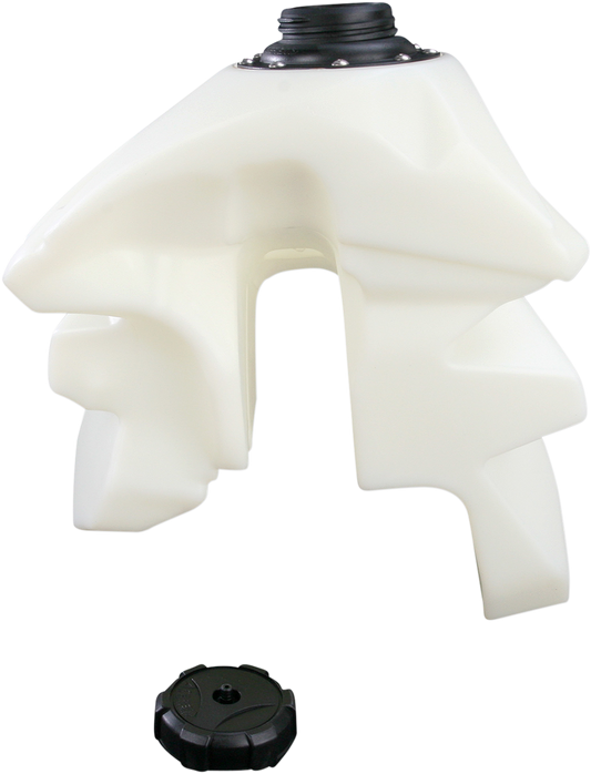Acerbis natural gas tank for KTM 250/350 SX-F 2011-2012, 3-gallon capacity, shown from side view with KTM branding.