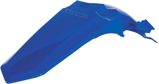 Acerbis blue rear fender motorcycle body part with product code 2403000211, designed for off-road or dirt bikes.