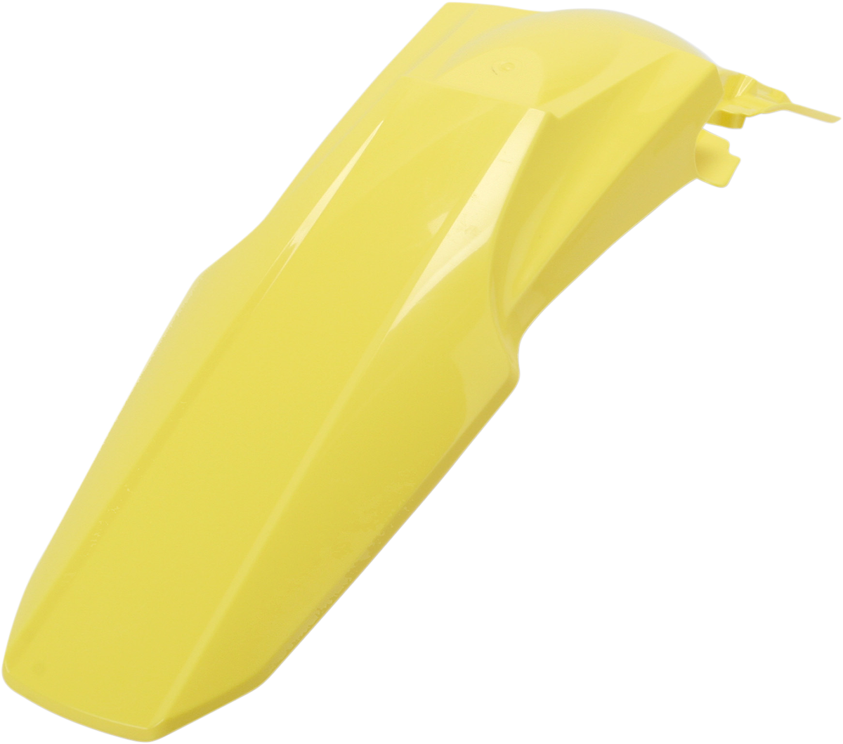 Yellow Acerbis rear fender for motorcycle, body part, designed for durability and style, shown in the image.