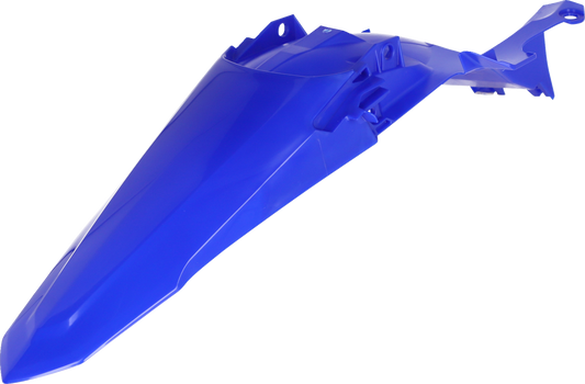 Acerbis rear fender in blue for Yamaha YZ450F 2023 motorcycle, designed as a durable body component.