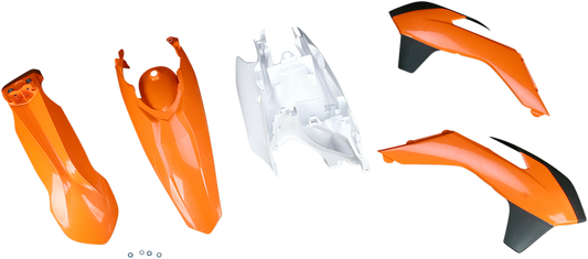Acerbis standard replacement body kit for motorcycle, OEM model 13, in a natural color, designed for seamless fit and style.
