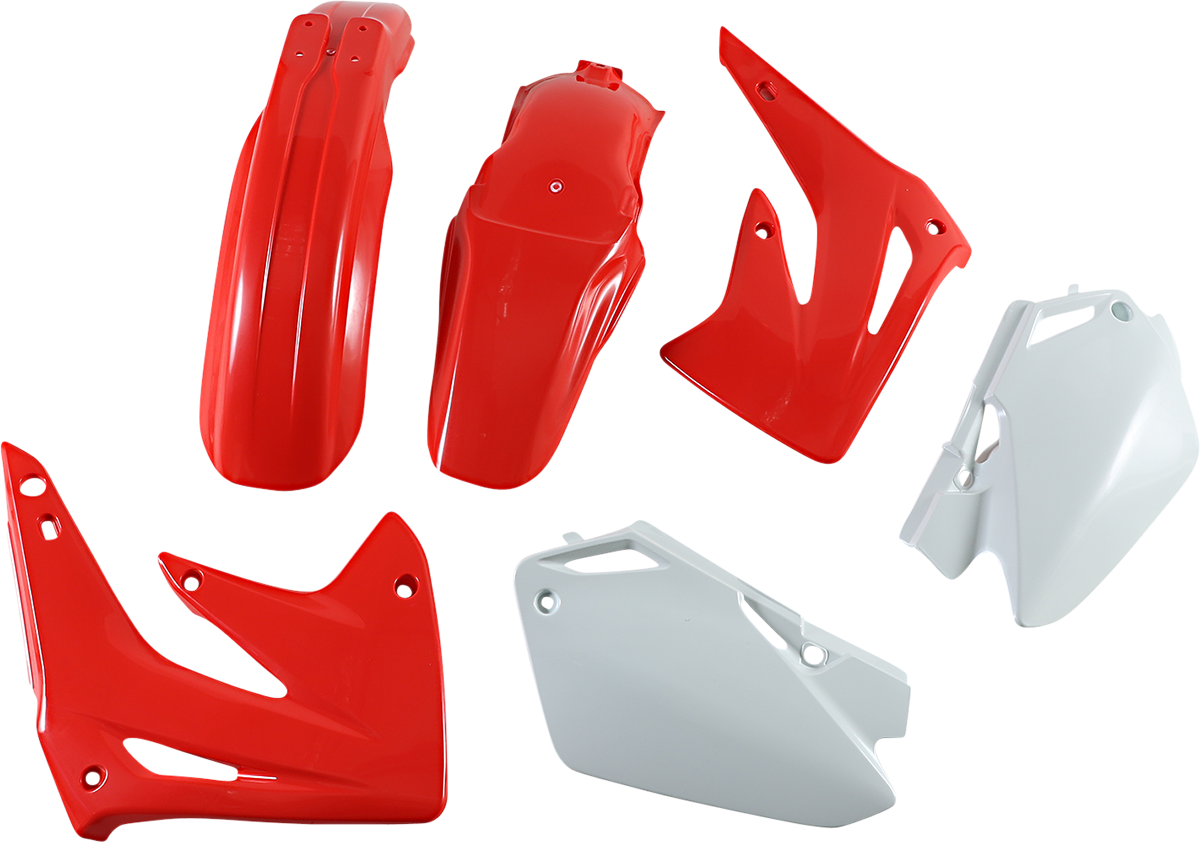 Acerbis Standard Replacement Body Kit OEM for motorcycle, featuring durable plastic body panels with Bill's Exhausts branding.