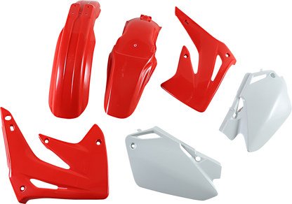 Acerbis Standard Replacement Body Kit OEM for motorcycle, featuring durable plastic body panels with Bill's Exhausts branding.