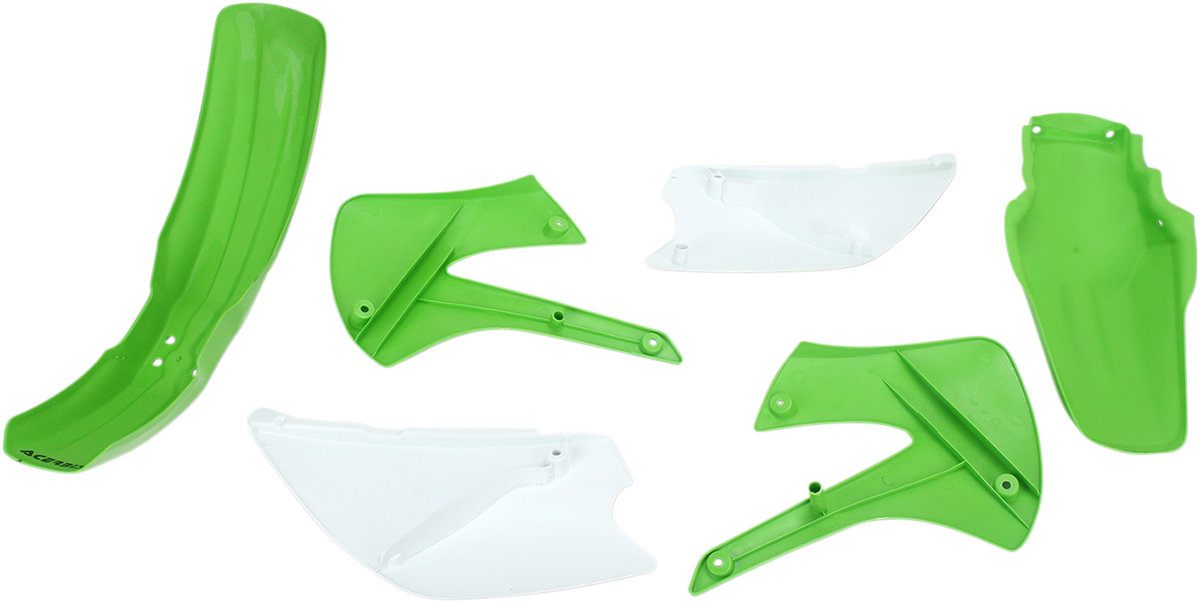 Acerbis standard replacement body kit for motorcycles, showing the OEM body parts with the Bill's Exhausts branding.