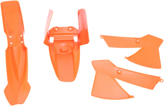 Acerbis standard replacement body kit for motorcycles, OEM 2041180206, featuring durable plastic panels and sleek design.
