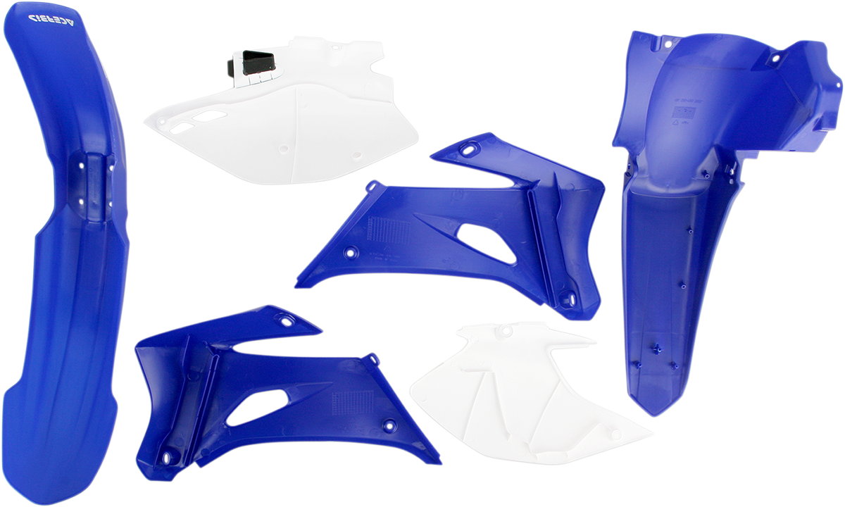 Acerbis standard replacement body kit for motorcycles, showing the OEM body part with sleek design and mounting points.