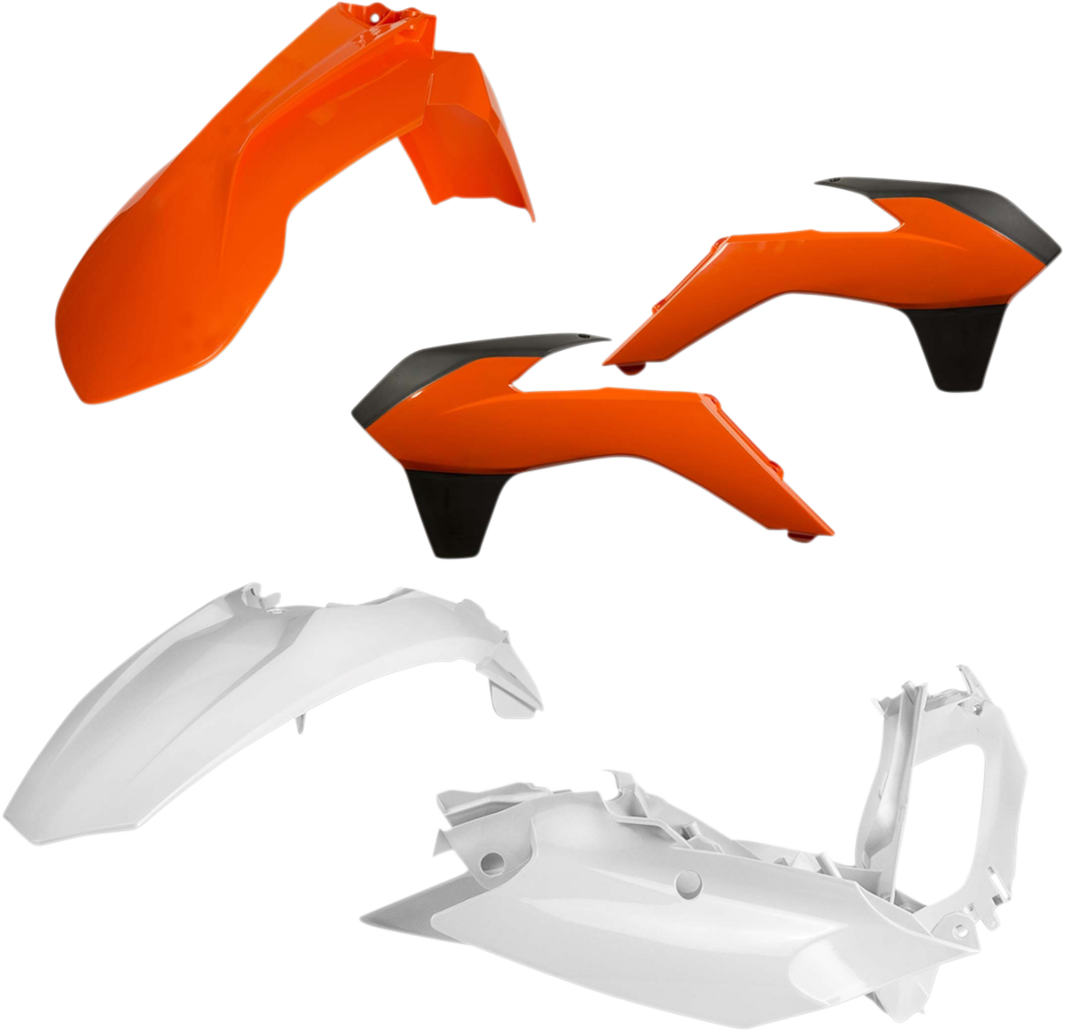 Acerbis standard replacement body kit for motorcycles, OEM 2314315135, featuring durable plastic body panels by Bill's Exhausts.