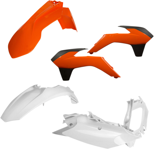Acerbis standard replacement body kit for motorcycles, OEM 2314315135, featuring durable plastic body panels by Bill's Exhausts.