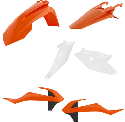 Acerbis standard replacement body kit for motorcycle, OEM 2686016812, with body panels shown on a white background.