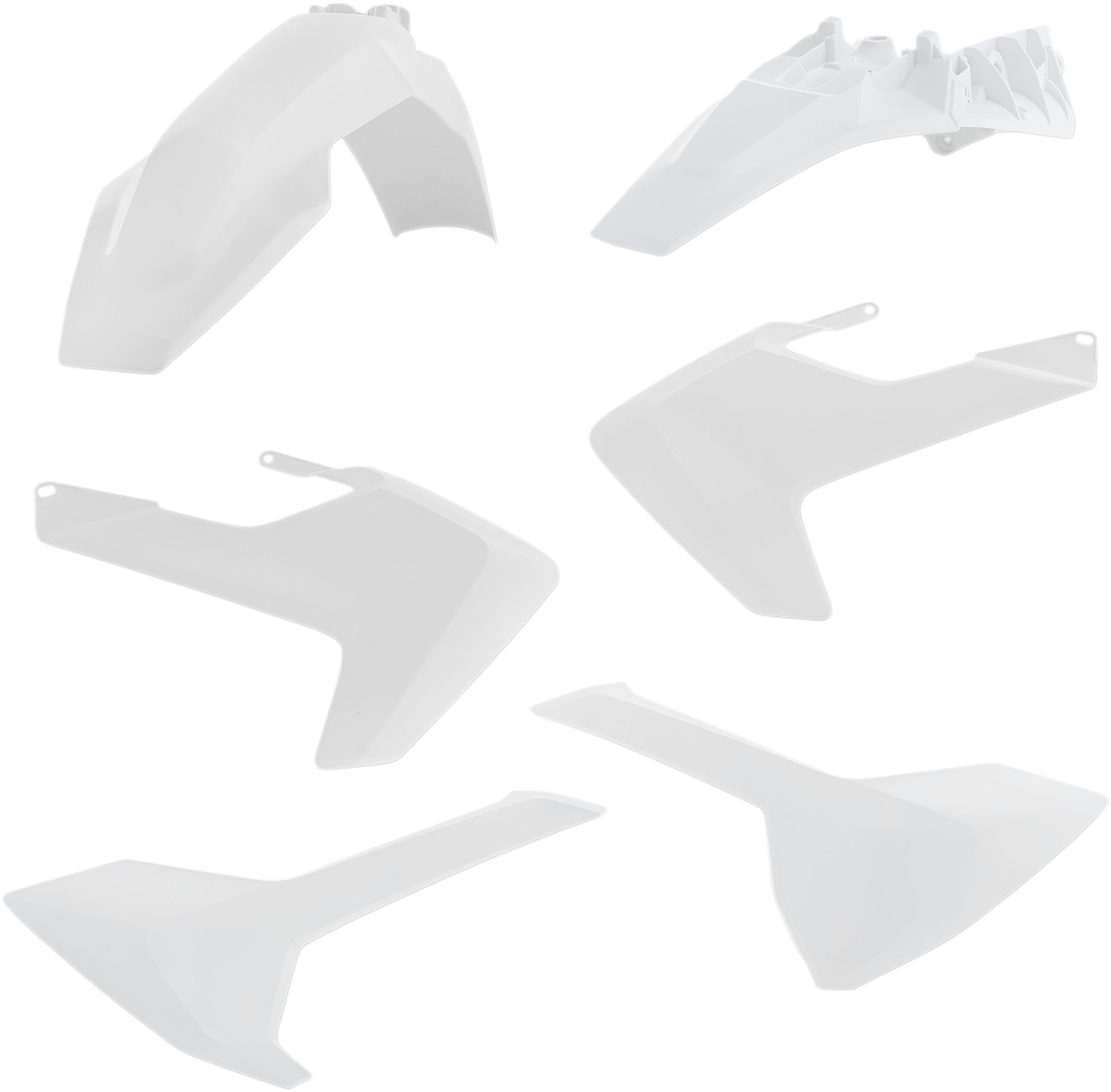 Acerbis standard replacement body kit for motorcycles, displayed on a white background, OEM 2686456812, by Bill's Exhausts