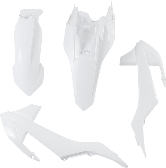 ACERBIS Standard Replacement Body Kit - White KTM 65 SX /Gas Gas  MC 65 2449626811 - Howling Moto