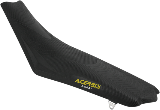 Black Acerbis X Seat for CRF 250/450 models (2009-2013), motorcycle body part with textured surface and mounting points.