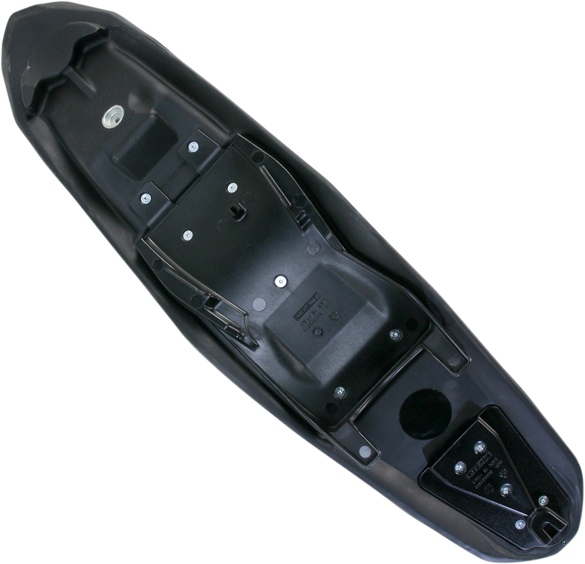 Black ACERBIS X Seat for SX/SCF models, soft body seat designed for 2011-2016 dirt bikes, by Bill's Exhausts.