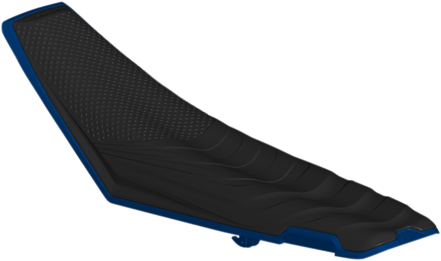 Acerbis X-Seat Soft black and blue body for Husqvarna motorcycle, featuring durable, comfortable design for off-road riding.