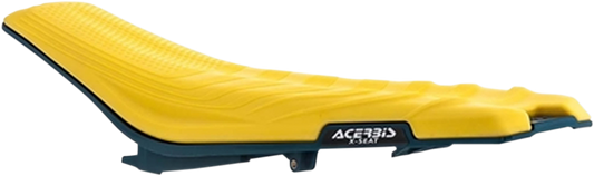 Yellow Acerbis X Seat for Husqvarna 2016-2019, soft body seat with ergonomic design, compatible with model 2464760005.