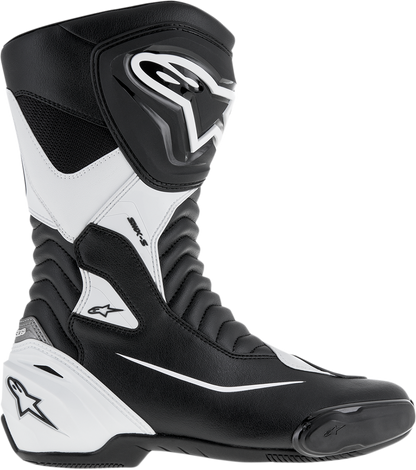 ALPINESTARS SMX-S Boots - Black/White - US 4 / EU 37 2223517-12-37 - Howling Moto