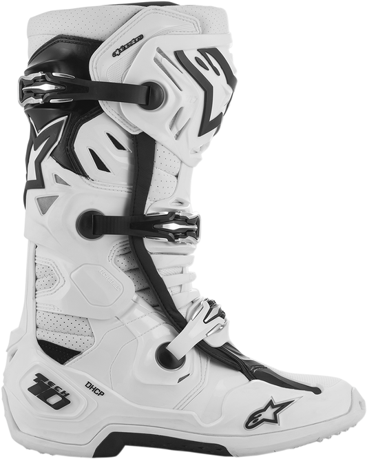 ALPINESTARS Tech 10 Supervented Boots - White - US 12 2010520-20-12 - Howling Moto