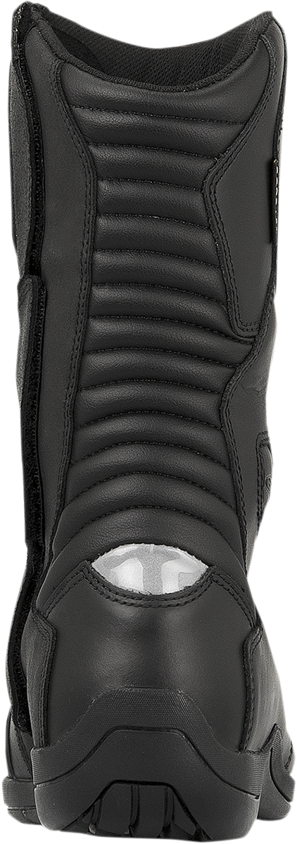 Alpinestars Web Gore-Tex boots in black, US 10.5 / EU 45, featuring waterproof Gore-Tex material and rugged design.