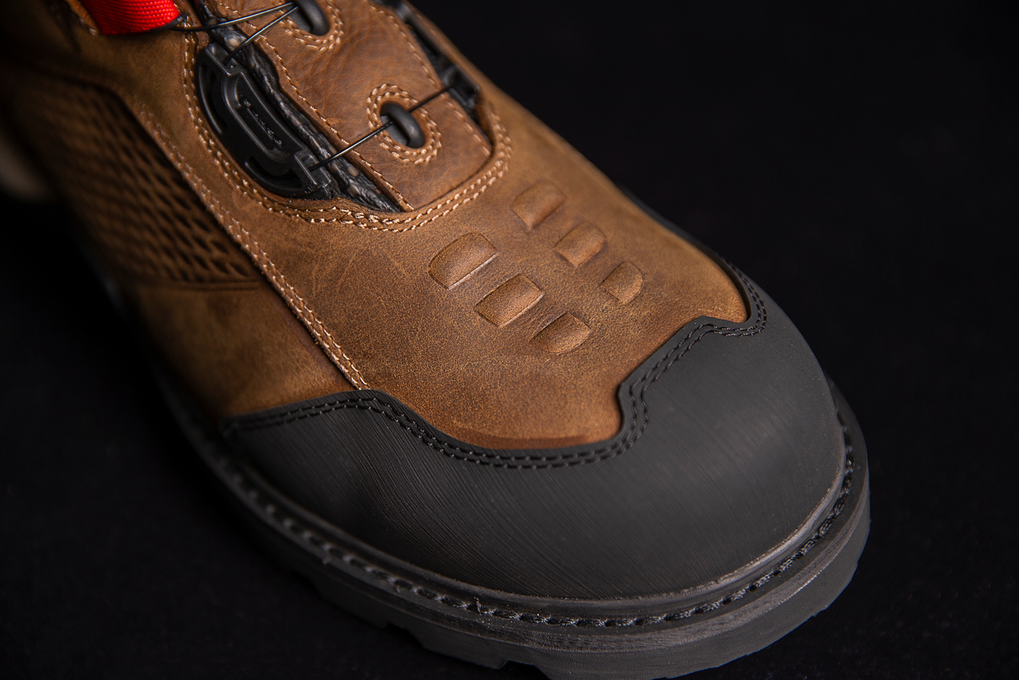 Bill's Exhausts ICON Stormhawk brown boots in size 11.5 with sturdy leather construction and rugged sole design