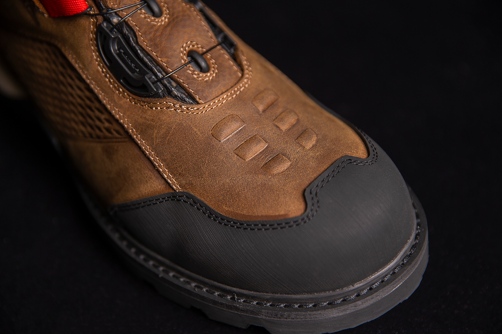 Bill's Exhausts ICON Stormhawk brown boots in size 11.5 with sturdy leather construction and rugged sole design