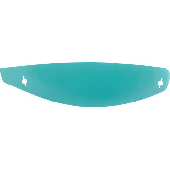 Alpinestars AFHS-01 shield tear-off set in transparent for motorcycle helmets, featuring multiple thin, clear protective strips.