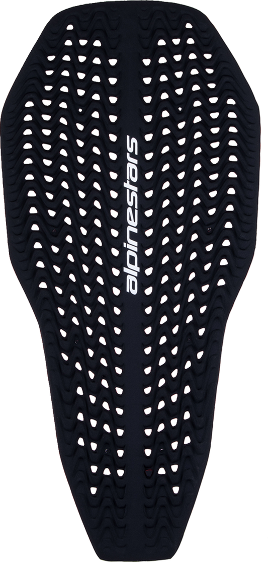 Alpinestars Nucleon Plasma full back insert in red and black, small size, designed for motorcycle safety gear.