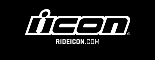 ICON Display Graphic Header for 2/4-Way Display Racks - Black 9903-0489 - Howling Moto