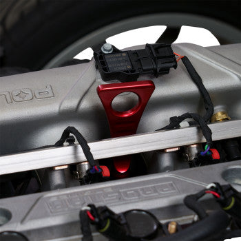 Show Chrome oil dipstick for Slingshot 44-108R motorcycle, featuring a chrome finish and durable construction by Bill's Exhausts.