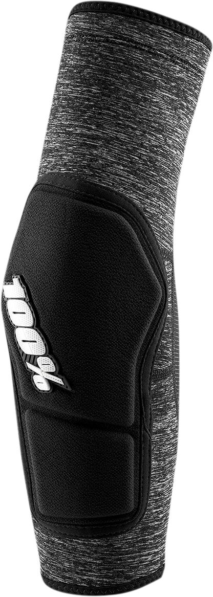 Bill's Exhausts Ridecamp Elbow Guards in gray and black, XL size, protective gear for cycling or outdoor activities.