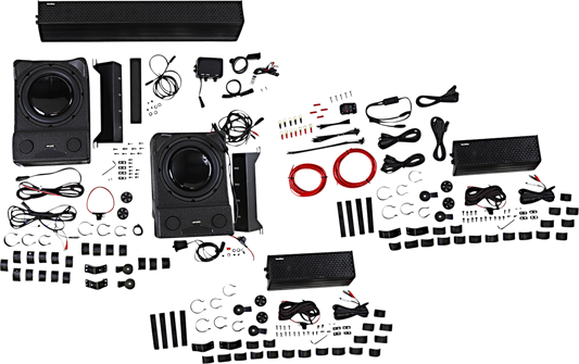 Bill's Exhausts NAVATLAS Audio Kit Zone 6 engine with X3 X32ZONE6 model, showcasing detailed engine components and branding.