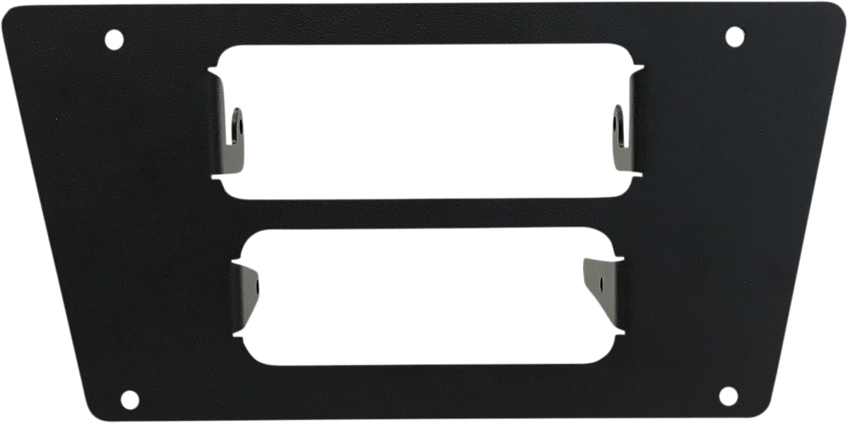 Bill's Exhausts NAVATLAS intercom and radio mounting bracket installed on YXZ engine for secure communication device attachment.