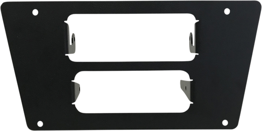 Bill's Exhausts NAVATLAS intercom and radio mounting bracket installed on YXZ engine for secure communication device attachment.