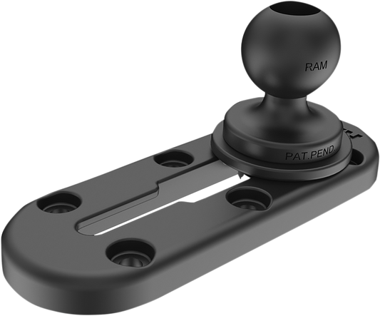 Bill's Exhausts RAM MOUNTS Tough-Track composite engine mount, 4-3/4-inch RAP-TRACK-A3, durable and designed for engine mounting.