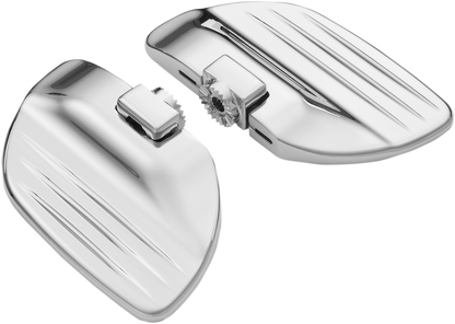 Bill's Exhausts Show Chrome Highway Board GL18 21-353 engine part with chrome finish and detailed design for motorcycle upgrade