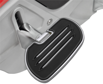 Show Chrome passenger floorboards for Can-Am side-by-side, durable motorcycle engine accessories by Bill's Exhausts